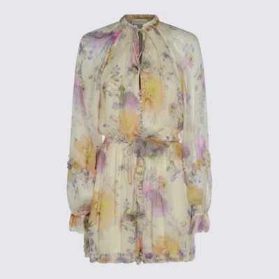 Zimmermann Dresses Cream Dahlia In Multi
