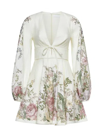 Zimmermann Dresses In Cream Floral