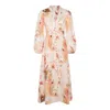 Zimmermann Dresses Cream Palm Floral In Multi