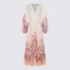 Zimmermann Awaken Plunge Maxi Dress Women In White