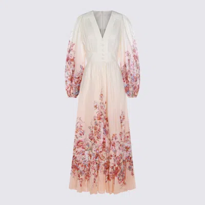 ZIMMERMANN DRESSES IVORY FLORAL