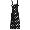 Zimmermann Crush Cutout Pleated Polka-dot Linen Midi Dress In Multicolor