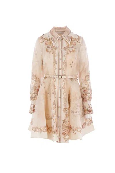 Zimmermann Dresses In Neutral