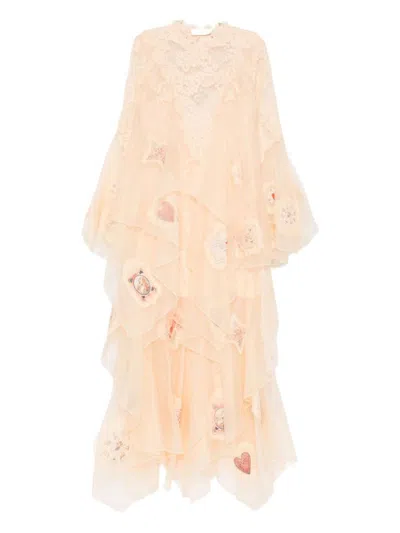 Zimmermann Hypnotic Cascade Dress In Pink
