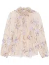 Zimmermann Eden Billow Blouse In Neutrals