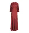 Zimmermann Women's Maxi Dress Eden With Cape Sleeves In Multi