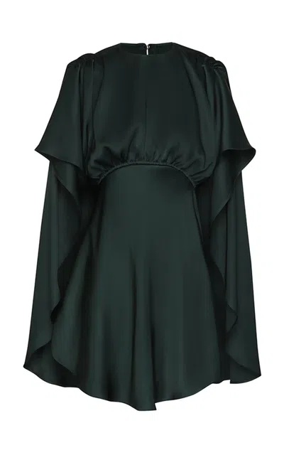 Zimmermann Flared Eden Dress With Draped In Green