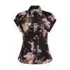 Zimmermann Eden Fitted Blouse In Iris Sherbet