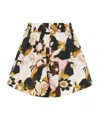 Zimmermann Elastic Waist Shorts In Green