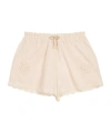 Zimmermann Elastic Waist Shorts In Nude