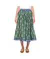 Zimmermann Wylie Silk Swing Skirt Clothing