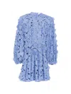Zimmermann Womens Jacaranda Patience Long-sleeve Cotton Mini Dress Xs In Multi