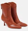 Zimmermann Eliot 65 Leather Ankle Boots In Brown