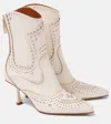 Zimmermann Eliot 65 Leather Ankle Boots In White