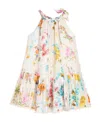 Zimmermann Embroidered-design Floral-print Dress In White