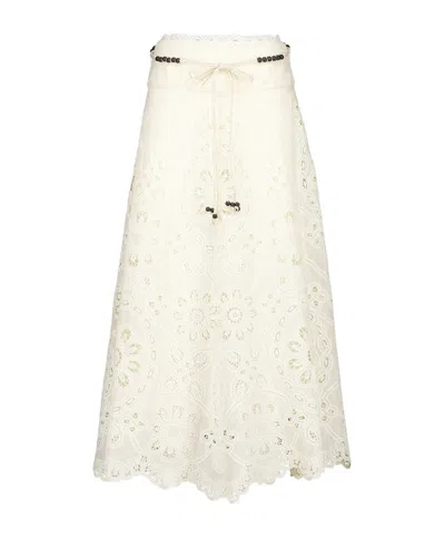 Zimmermann Blusa - Blanco In Neutral