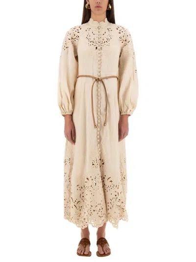 ZIMMERMANN EMBROIDERED WYLIE DRESS