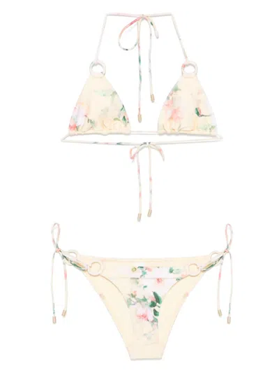 Zimmermann Everley Bikini In Yellow