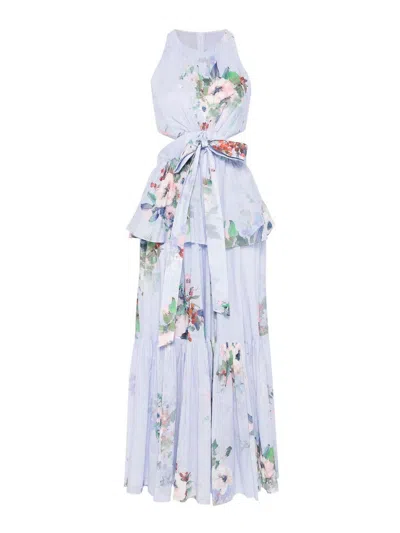 Zimmermann Everley Maxi Dress In Multicolor