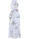Zimmermann Everly Draped Bow Long Dress