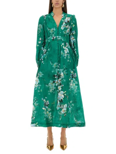 ZIMMERMANN EVERLEY MIDI DRESS