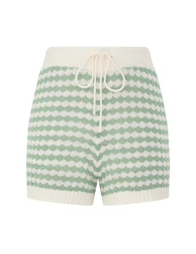 Zimmermann Everley Scallop Knit Short