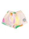 Shop Zimmermann Everley Shorts In Neutrals
