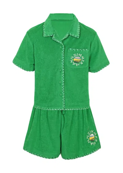 Zimmermann Kids' Everley Terry Green Set