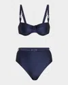 Zimmermann Everley Trim Balconette Two-piece Swimsuit