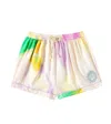 Zimmermann Everley Shorts In Watercolour Multi
