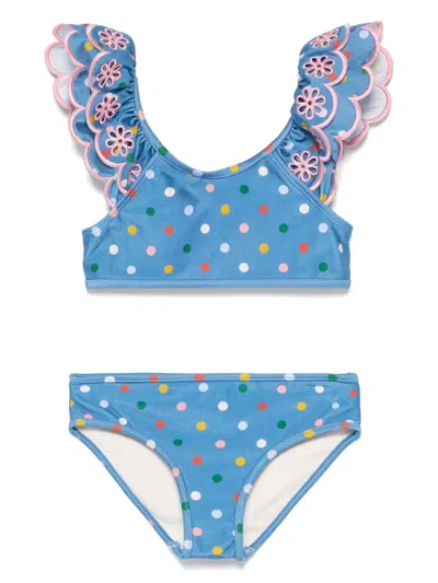 Zimmermann Kids' Everly Bikini In Blue