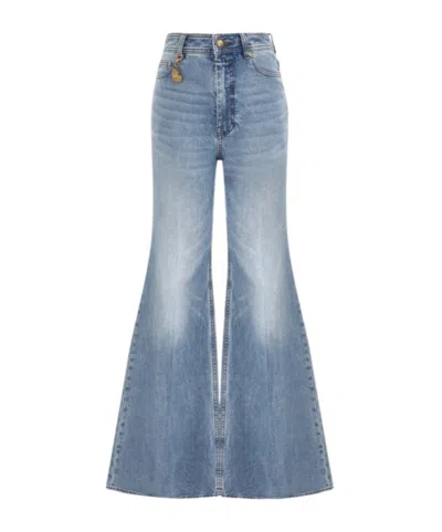 Zimmermann Flare Jeans In Blue