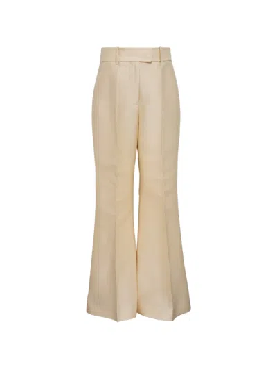 Zimmermann Flare Trousers In Neutral