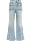 Zimmermann Flared Jeans In Blue