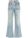 Zimmermann Flared Jeans In Blue