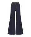 Zimmermann Flared Jeans In Blue