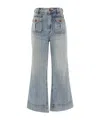 Zimmermann Jeans  Woman Color Blue In Gray