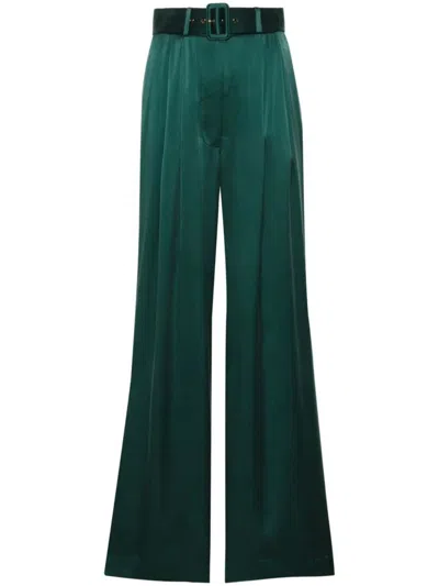 Zimmermann Flared Pants Clothing In Green