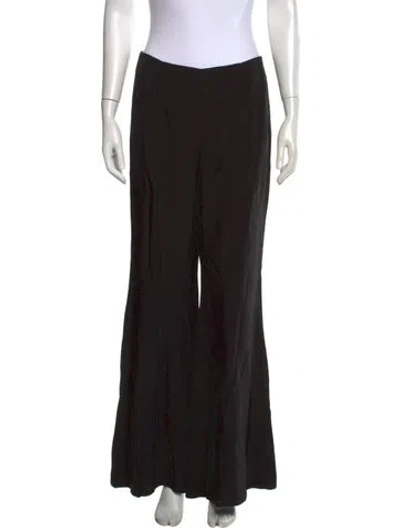 Pre-owned Zimmermann Flared Pants W/ Tags In Black
