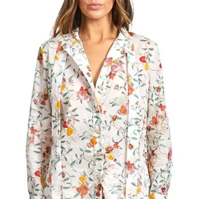 Zimmermann Floral Motif Shirt In Multi