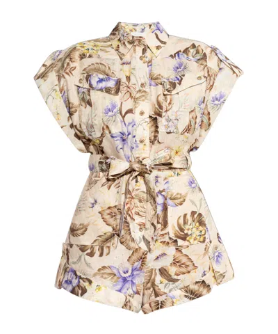 Zimmermann Floral Pattern Jumpsuit