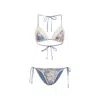 Zimmermann Cascadian Crochet Swimsuit In Blue