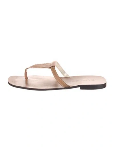Pre-owned Zimmermann Floral Print Bow Accents In Neutral