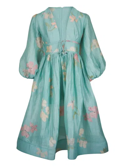 Zimmermann Floral-print Dress