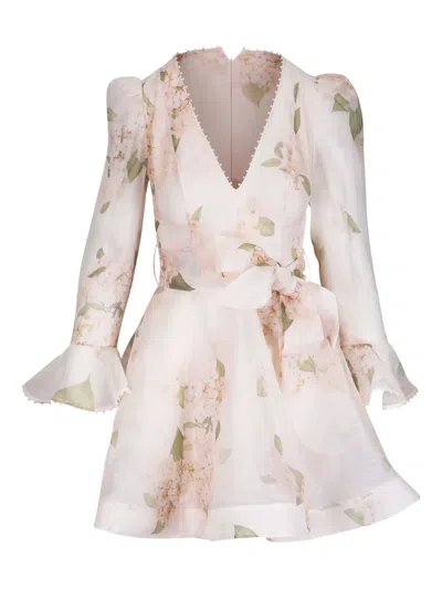 Zimmermann Floral-print Mini Dress