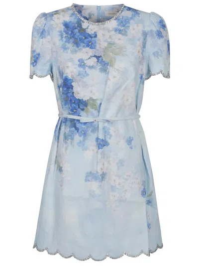 ZIMMERMANN ZIMMERMANN FLORAL PRINT MINI DRESS