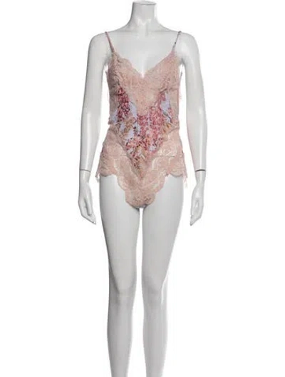 Pre-owned Zimmermann Floral Print Nightgown In Multicolor