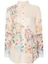 ZIMMERMANN FLORAL PRINT RELAXED SHIRT