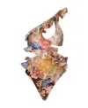 Zimmermann One-shoulder Ruffled Cutout Floral-print Swimsuit In Multicolor