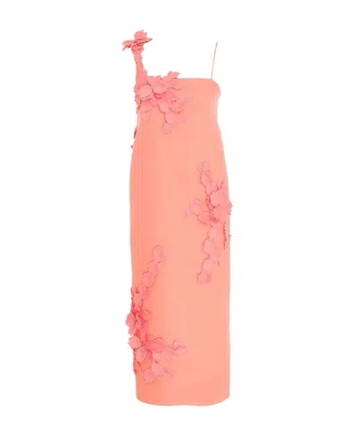 ZIMMERMANN FLOWER MEDIUM LENGTH DRESS